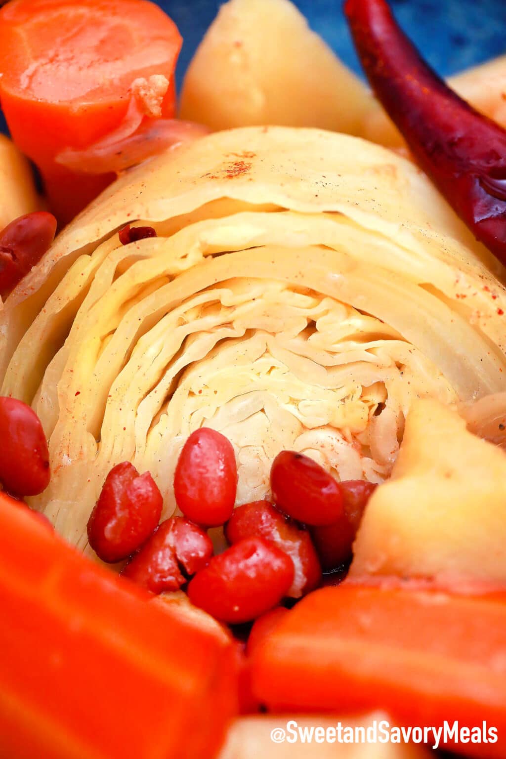 Vegetarian Cabbage Pot Roast Sweet And Savory Meals