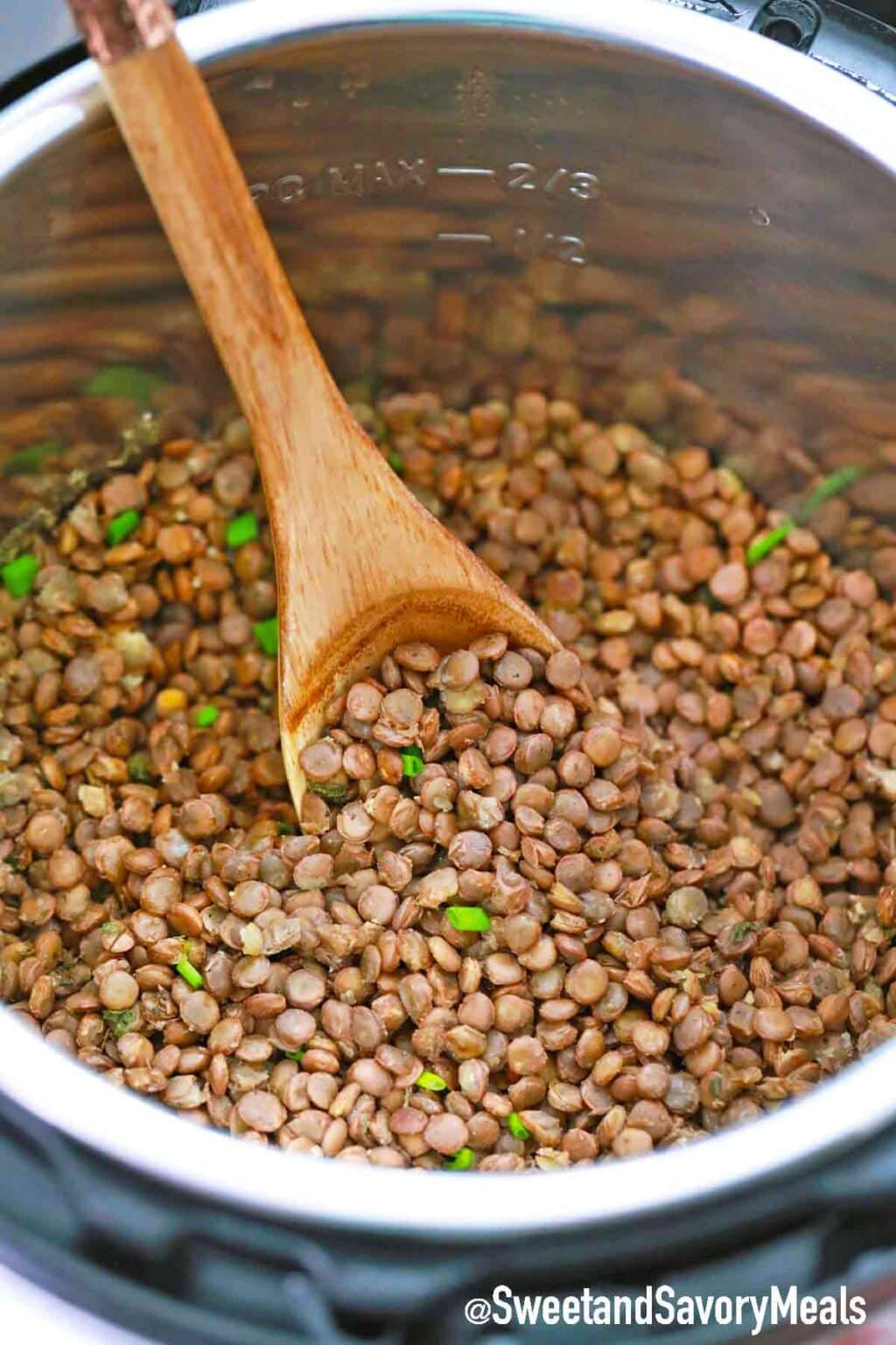 Easy Instant Pot Lentils Recipe S SM