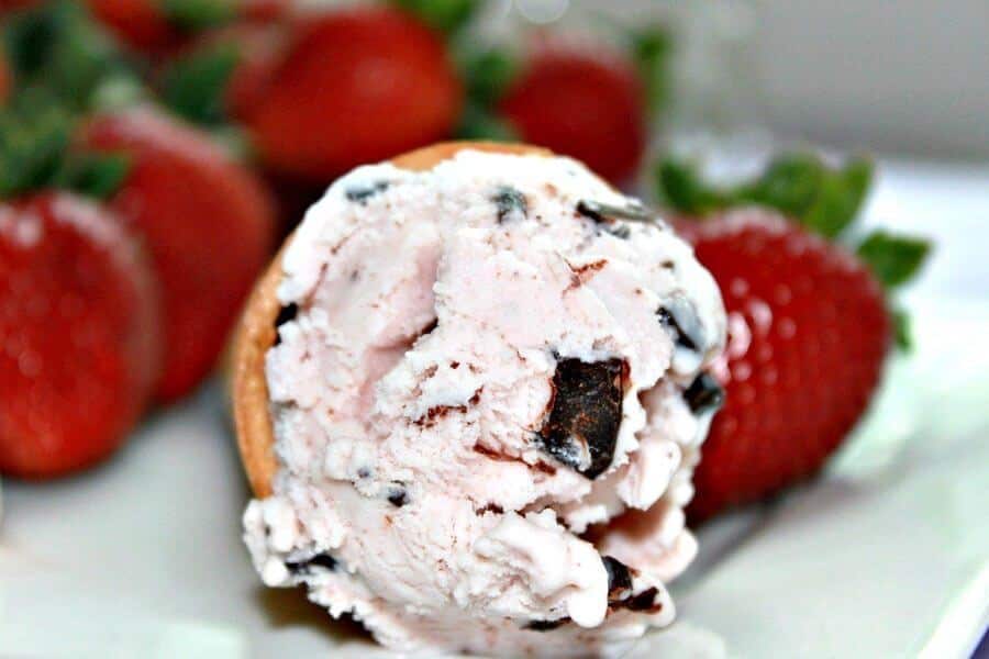 Best Strawberry ice cream