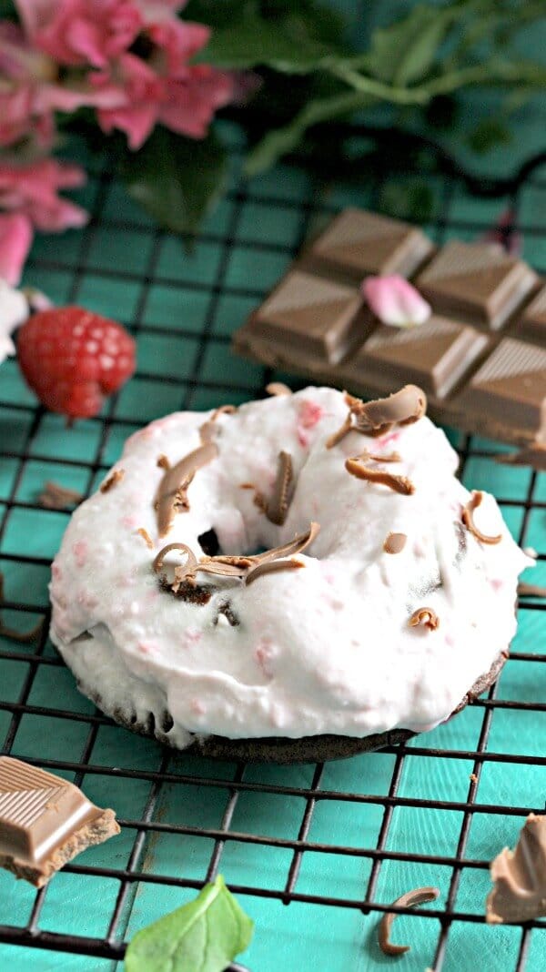 Flourless Chocolate Cake Baked Donuts