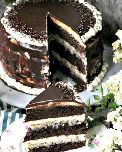 Triple Chocolate Brownie Cake | Lil' Cookie