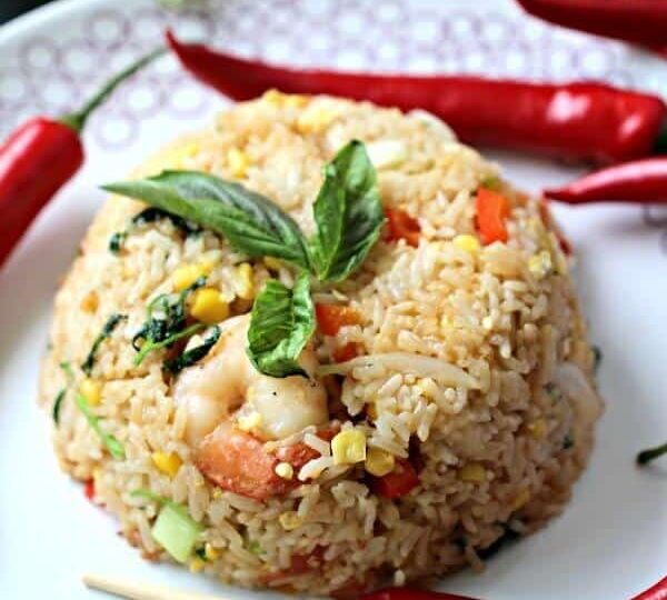 Thai Fried Rice with Shrimp
