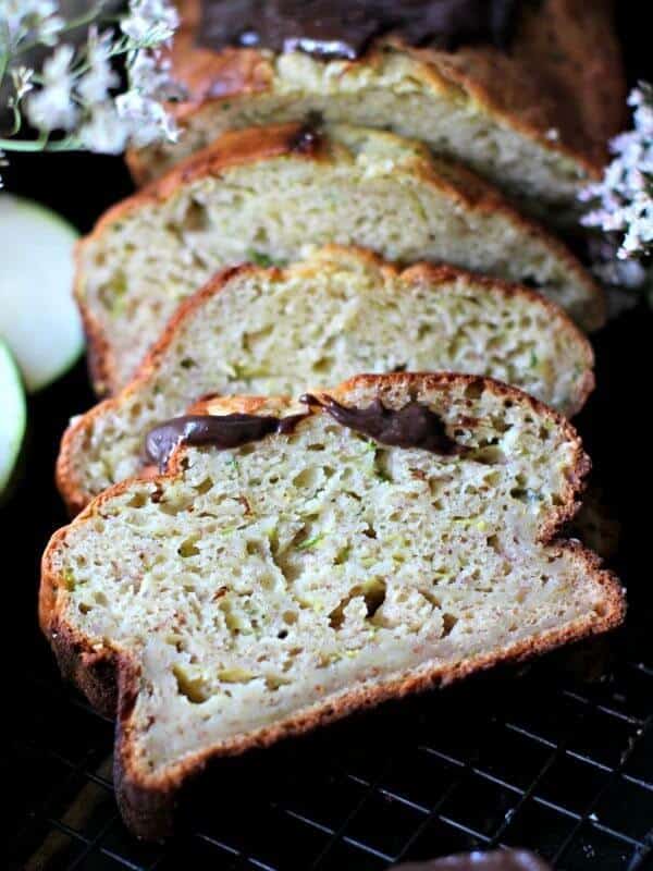 Zucchini Banana Bread with Yogurt