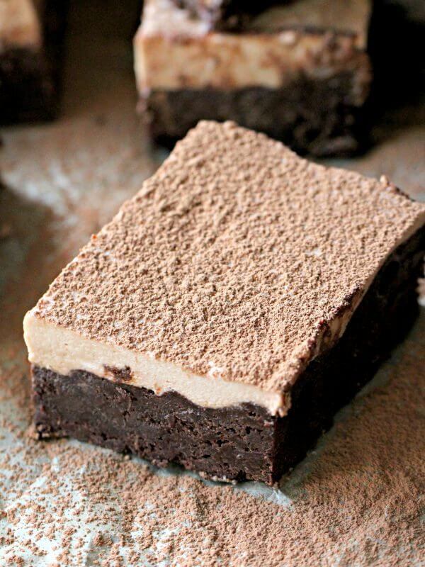chocolate mousse brownies or best brownies ever!