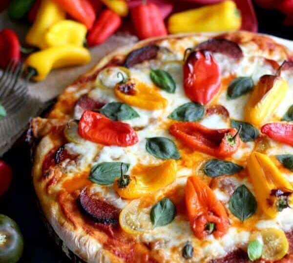 Heirloom Tomato Pizza