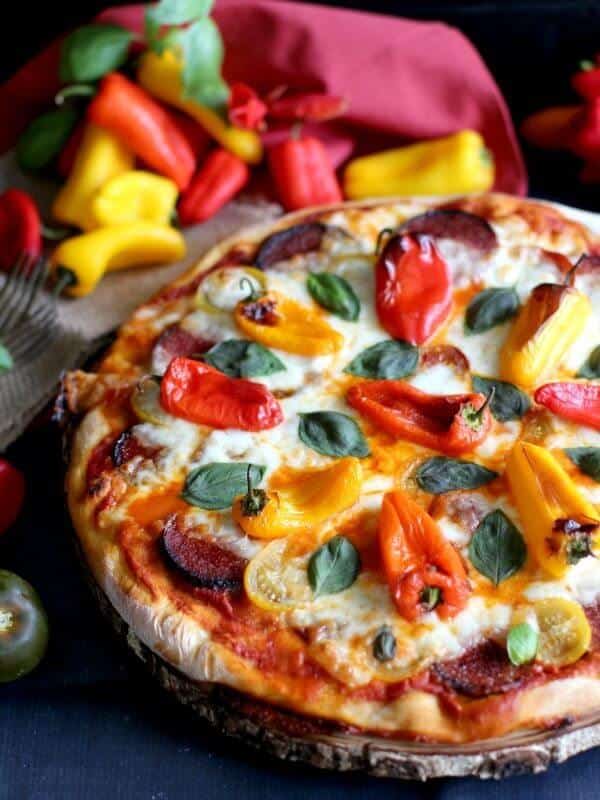 Heirloom Tomato Pizza