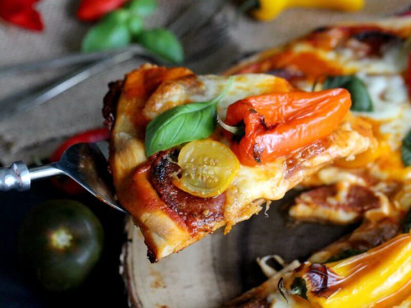 Heirloom Tomato Pizza