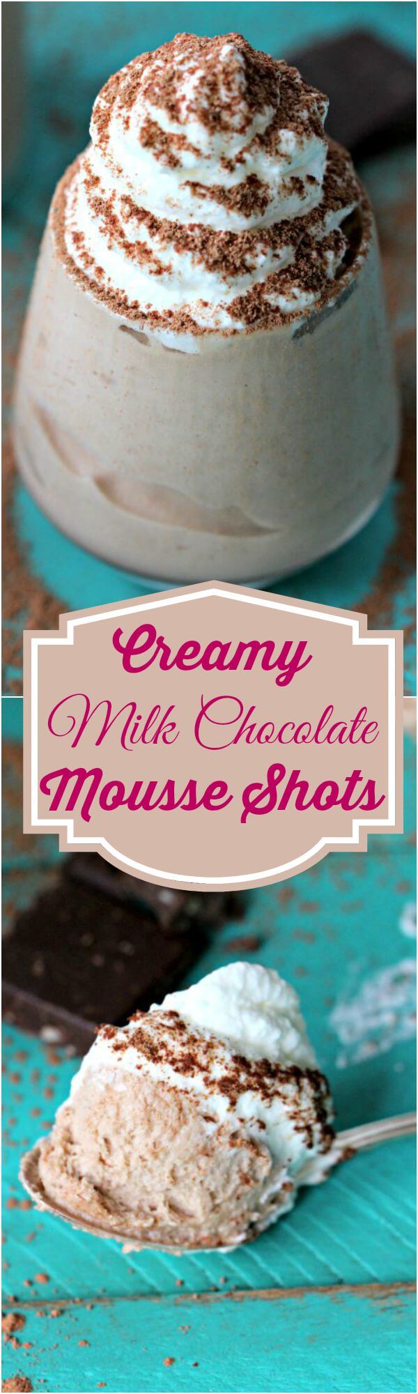 Milk Chocolate Mousse Shots - Gluten Free - Sweet and ...