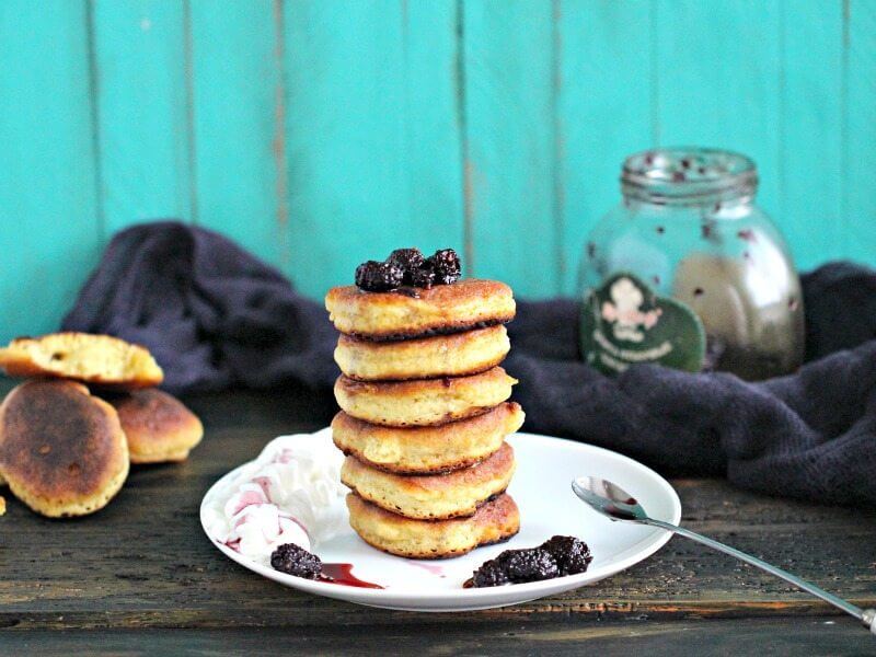 Mini Russian Pancakes 