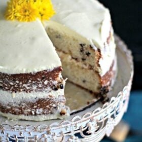 Mascarpone Chocolate Chip Banana Cake