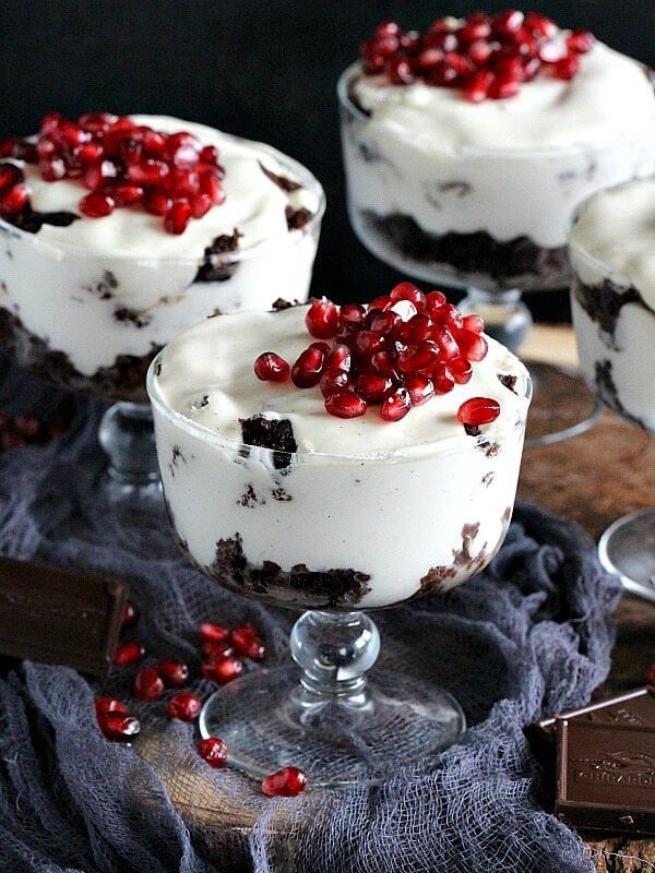 Brownie Trifle with Butterscotch Pudding - Sweet and Savory Meals