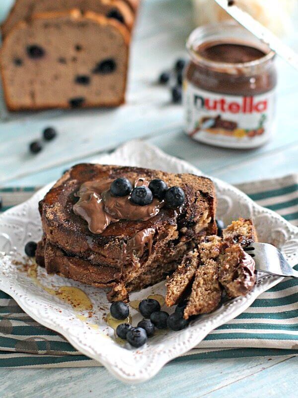 Chocolate Blueberry Bread