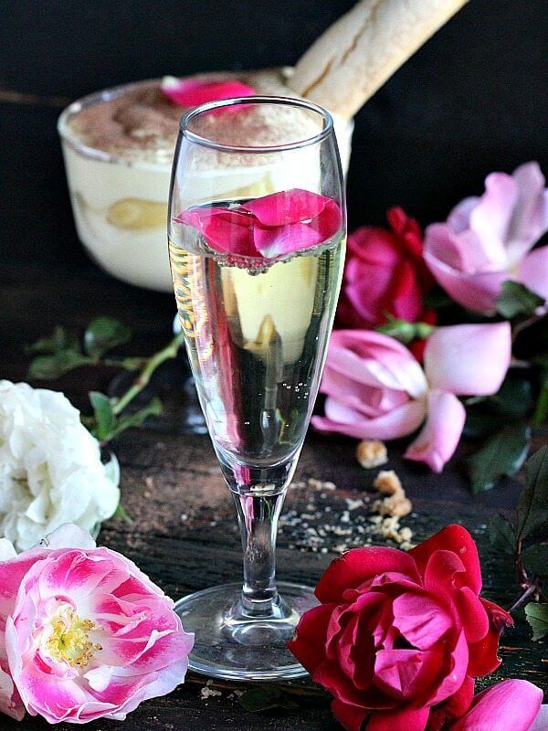 Prosecco Tiramisu - Gluten Free, No Bake - Sweet and Savory Meals