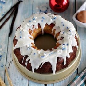 Vanilla French Custard Bundt Cake