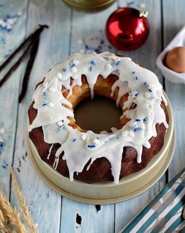Vanilla French Custard Bundt Cake