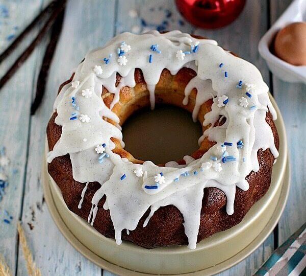 Vanilla French Custard Bundt Cake