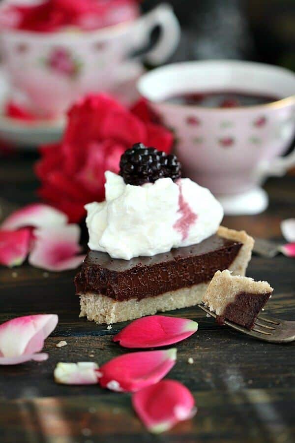 Sugar Free Chocolate Ganache Tart