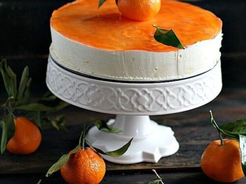 Spiced Chocolate Orange Mousse Cake - thelittleloaf
