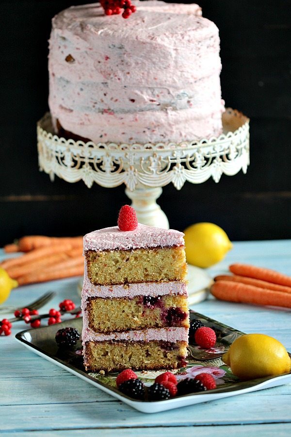 Honey & Olive Oil Carrot Cake with Apricots & Blueberries - Dom in the  Kitchen