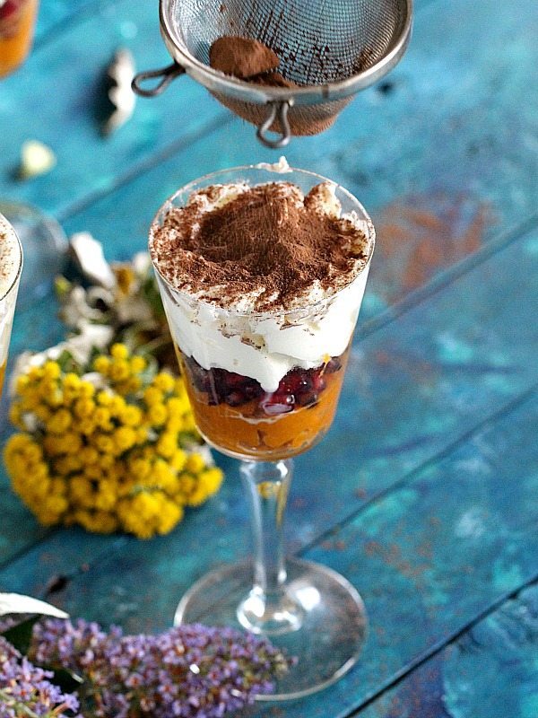 healthy roasted butternut squash trifle