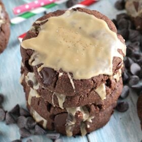 Baileys Chocolate Brown Butter Cookies