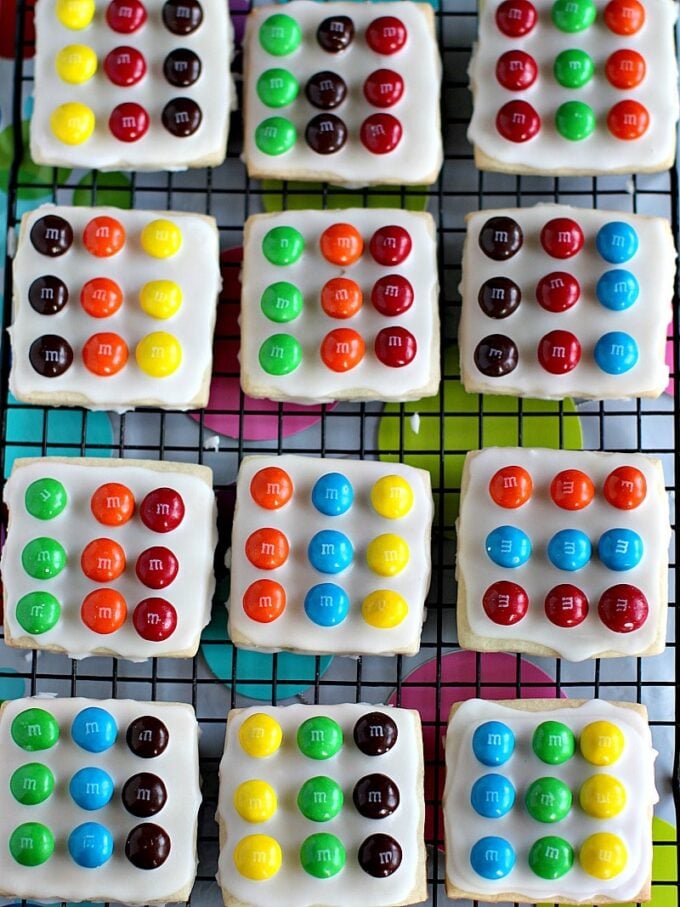 Best Christmas cookies: Easy M&M's® Twister Cookies