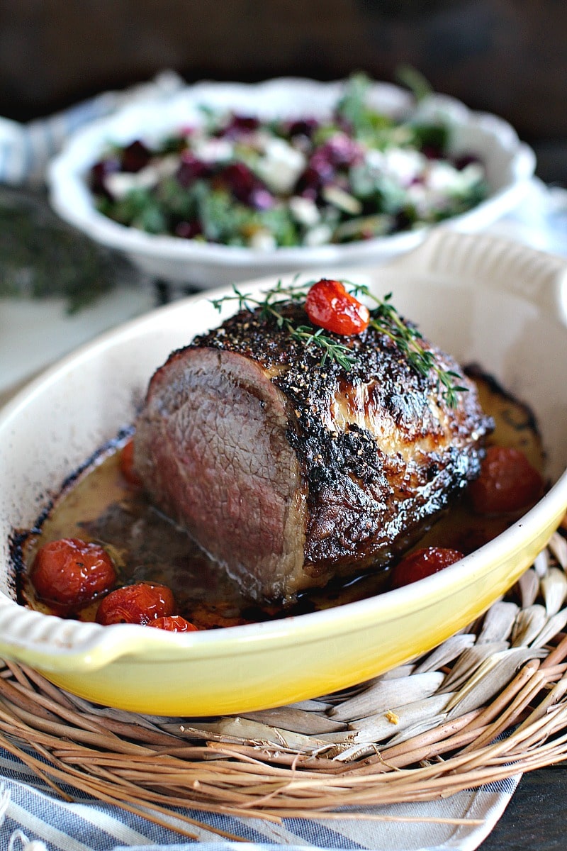 Wine Roasted Beef Tenderloin - Sweet and Savory Meals