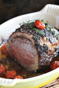 Wine Roasted Beef Tenderloin