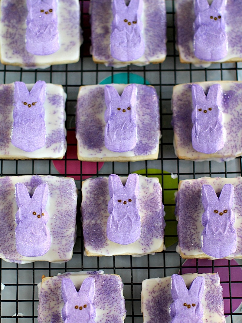 Easy Bunny Peeps Sugar Cookies