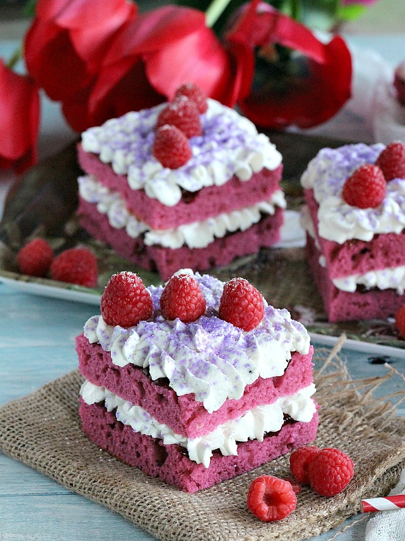 Raspberry Jam Cakes - Sweet and Savory Meals