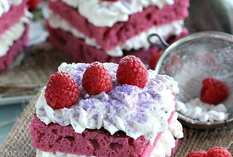Raspberry Jam Cakes