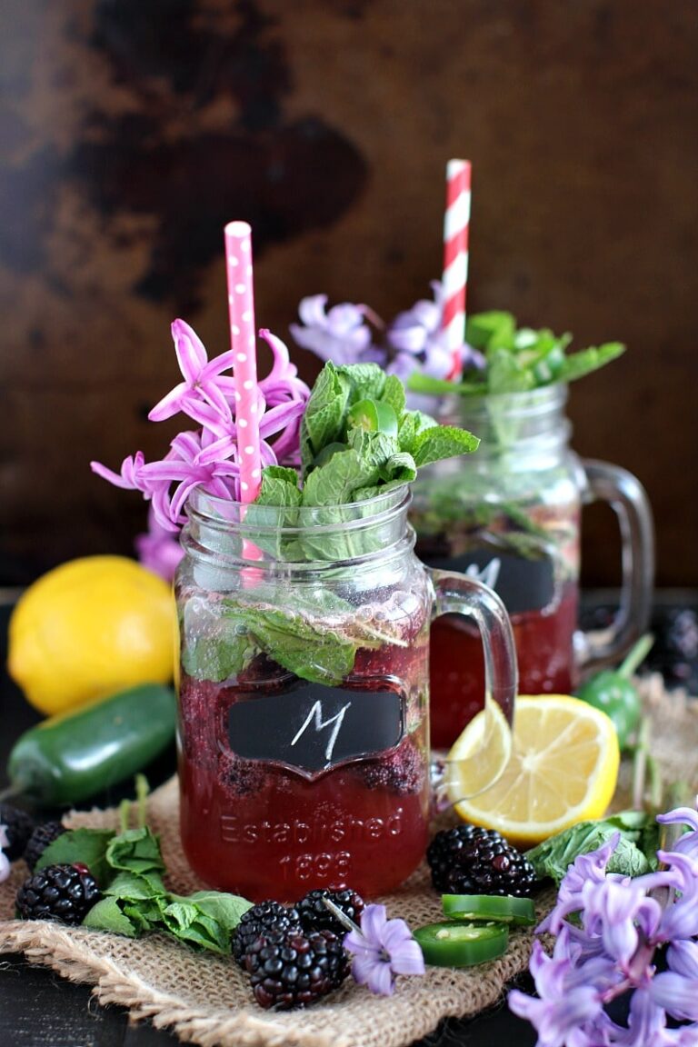 Lemon Jalapeno Blackberry Mojito 8010