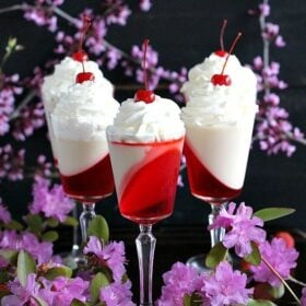 Strawberry Prosecco Jelly Cocktails