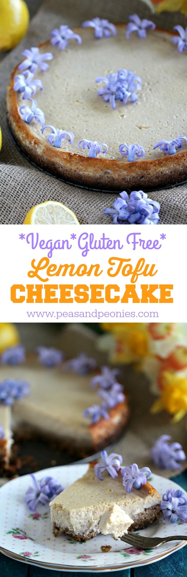 Vegan Lemon Tofu Cheesecake Sweet And Savory Meals