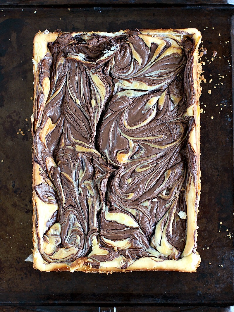 Nutella Cheesecake Bars Sweet And Savory Meals