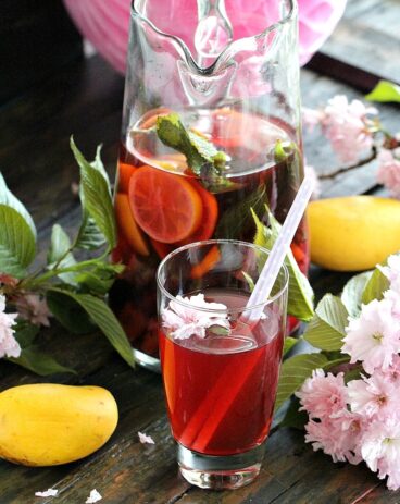 Cherry Kiwi Iced Tea