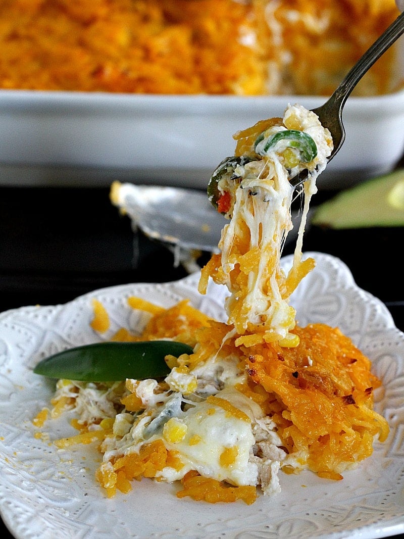 Hash Brown Chicken Jalapeno Casserole