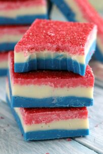 Patriotic Easy Fudge