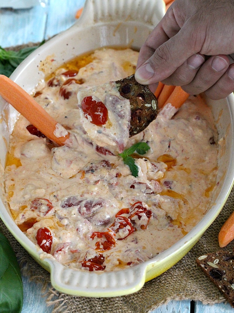 Roasted Tomato Feta Dip