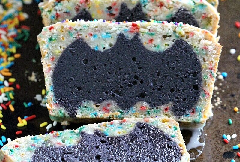 Vegan Batman Cake