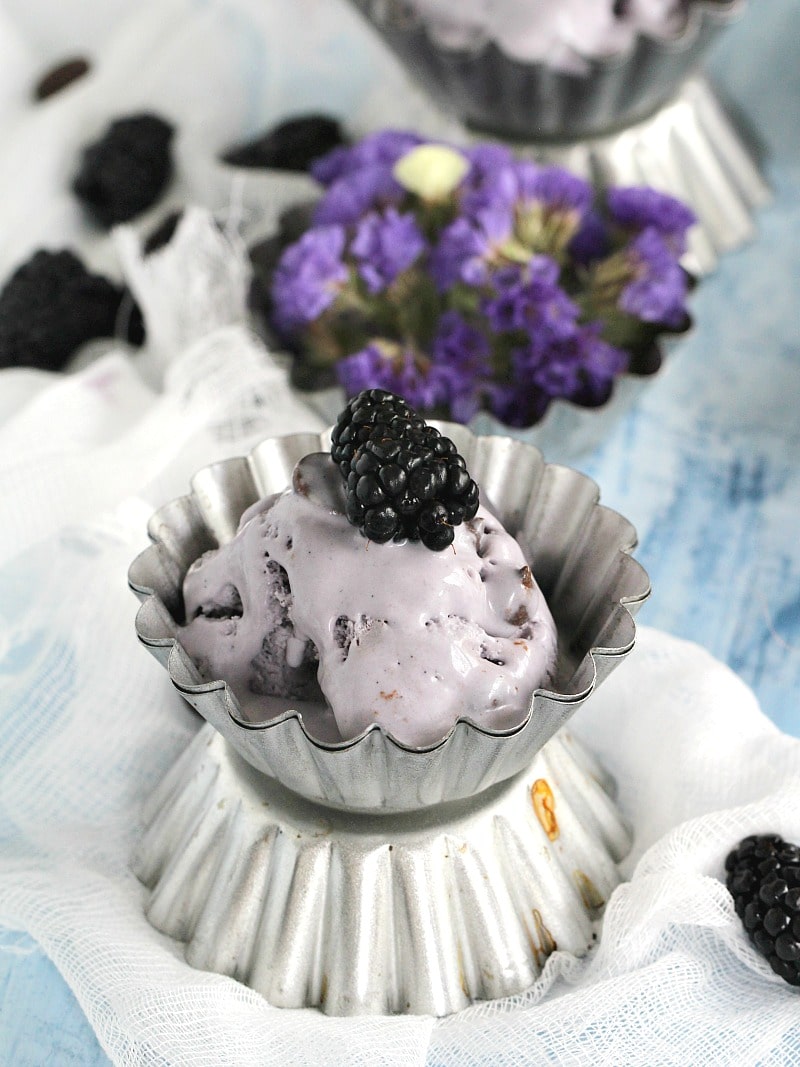 Best Blackberry Ice Cream