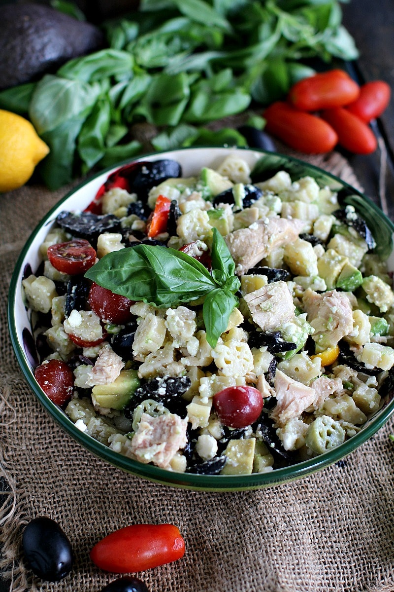 Tuna Pasta Salad - Sweet and Savory Meals