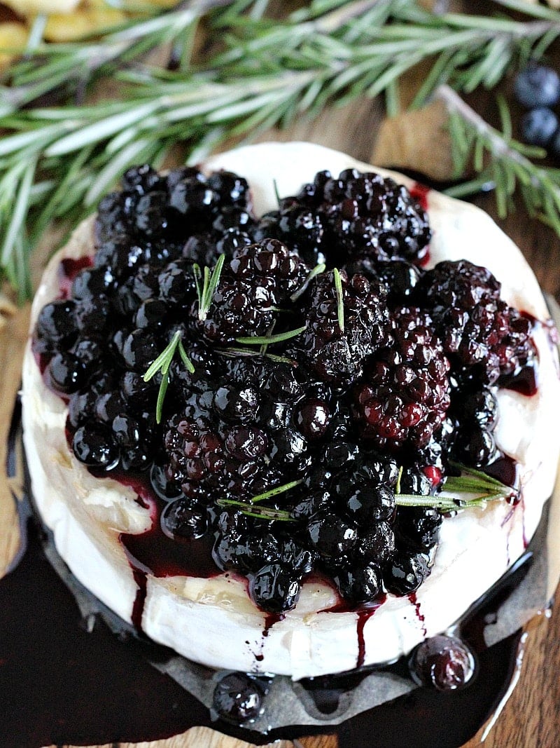 Rosemary Berry Baked Brie