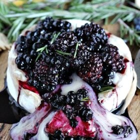 Rosemary Berry Baked Brie 8005