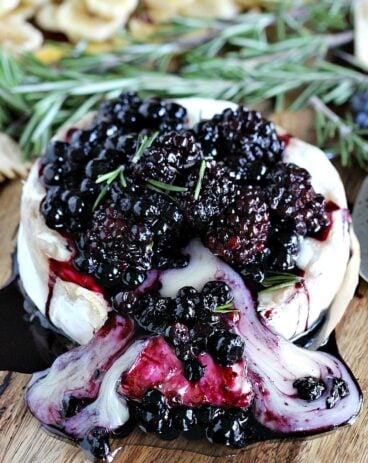Rosemary Berry Baked Brie