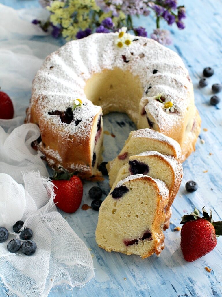 Berry Pound Cake