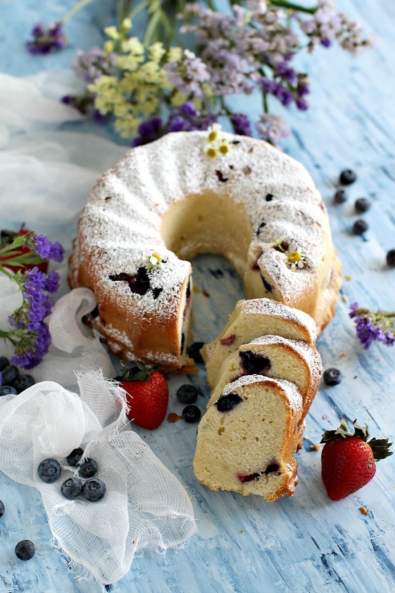 Berry Pound Cake