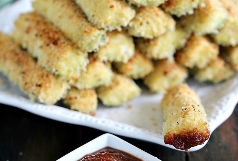 baked parmesan zucchini fries nr5