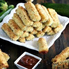 baked parmesan zucchini fries nr6