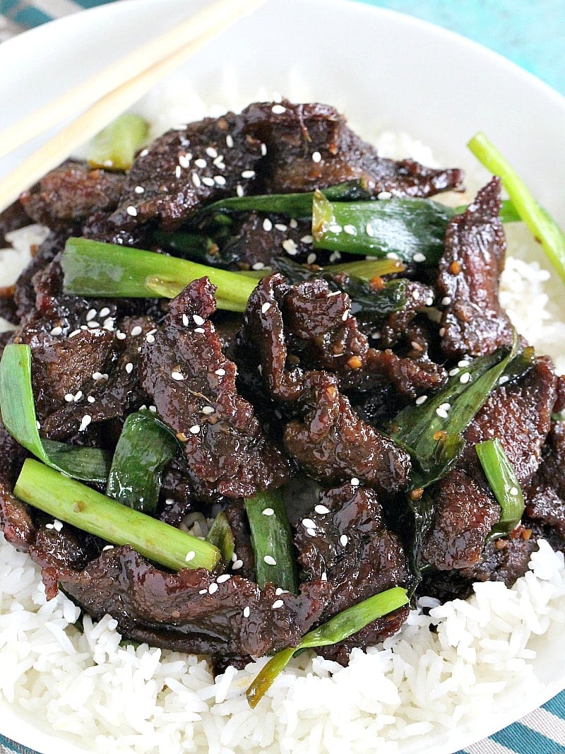 PF Chang's Mongolian Beef Recipe - Copycat - Sweet and Savory Meals